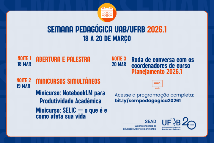 semana pedagógica 2026.1